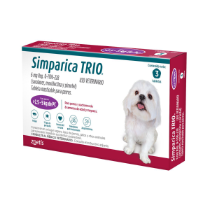 SIMPARICA TRIO - 2.5 a 5 kg