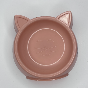 Tazon de alimentocon cara de gato - 1 pza