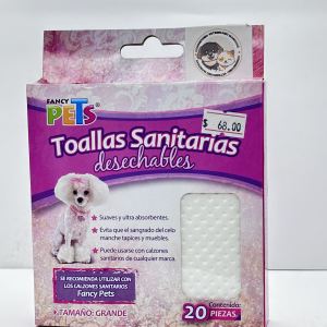 FL1907 TOALLA SANITARIA GDE - 20 PZ - 1 Caja con 20 pz