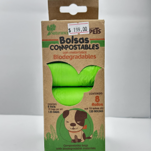 FL7169 BOLSAS BIODEGRADABLES 120 PZ - 1 Caja con 120 pz