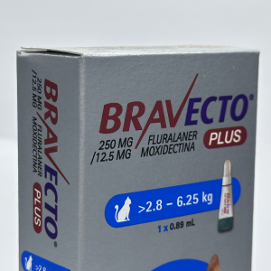 BRAVECTO PIPETA PLUS  GATO 2.8 A 6.25 - 2 2.8 a 6 kg
