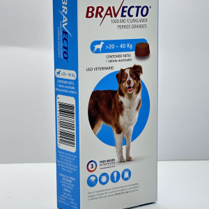 BRAVECTO TABLETA G 20 A 40 - 20. 20 a a 40 kg