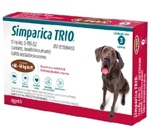 SIMPARICA TRIO 40.1 A 60 - 40.1 a 60 kg