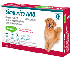 SIMPARICA TRIO 20.1 A 40 - 20.1 a 40 kg