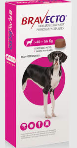 BRAVECTO TABLETA XG 40 A 56 - 40 40 a a 56 kg