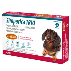 SIMPARICA TRIO 5.1 A 10 - 5.1 a 10 kg